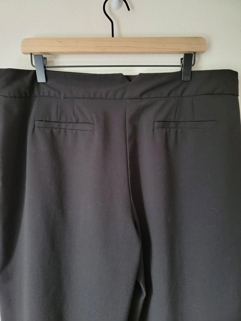 George Black Cropped Wide-Leg Capris Work Wear Size 16 - Picture 6 of 12